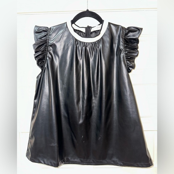THML Pleather Top - Picture 3 of 9
